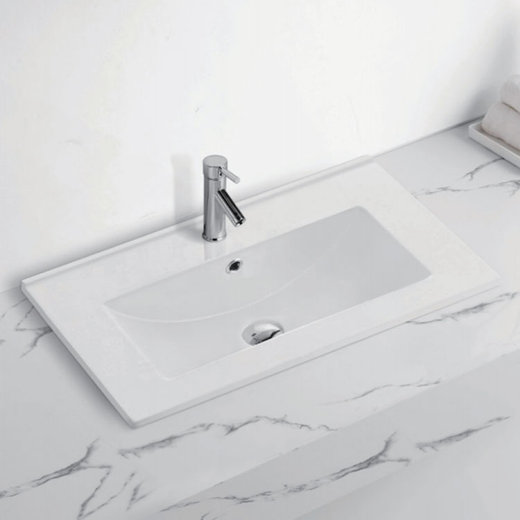 Как мога да поправя и поддържам драскотини по моята керамична мивка за баня?